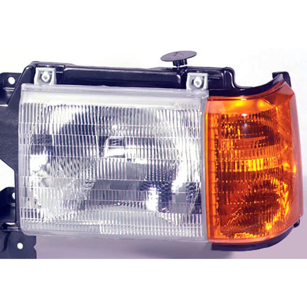Left Driver Side Headlight For 87-91 Ford Bronco, 87-91 Ford F-150