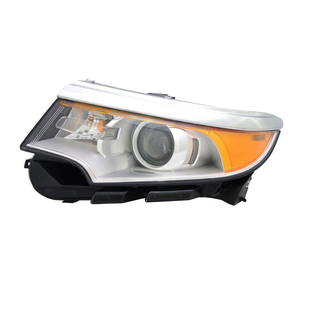 Left Driver Side Headlight For 11-14 Ford Edge