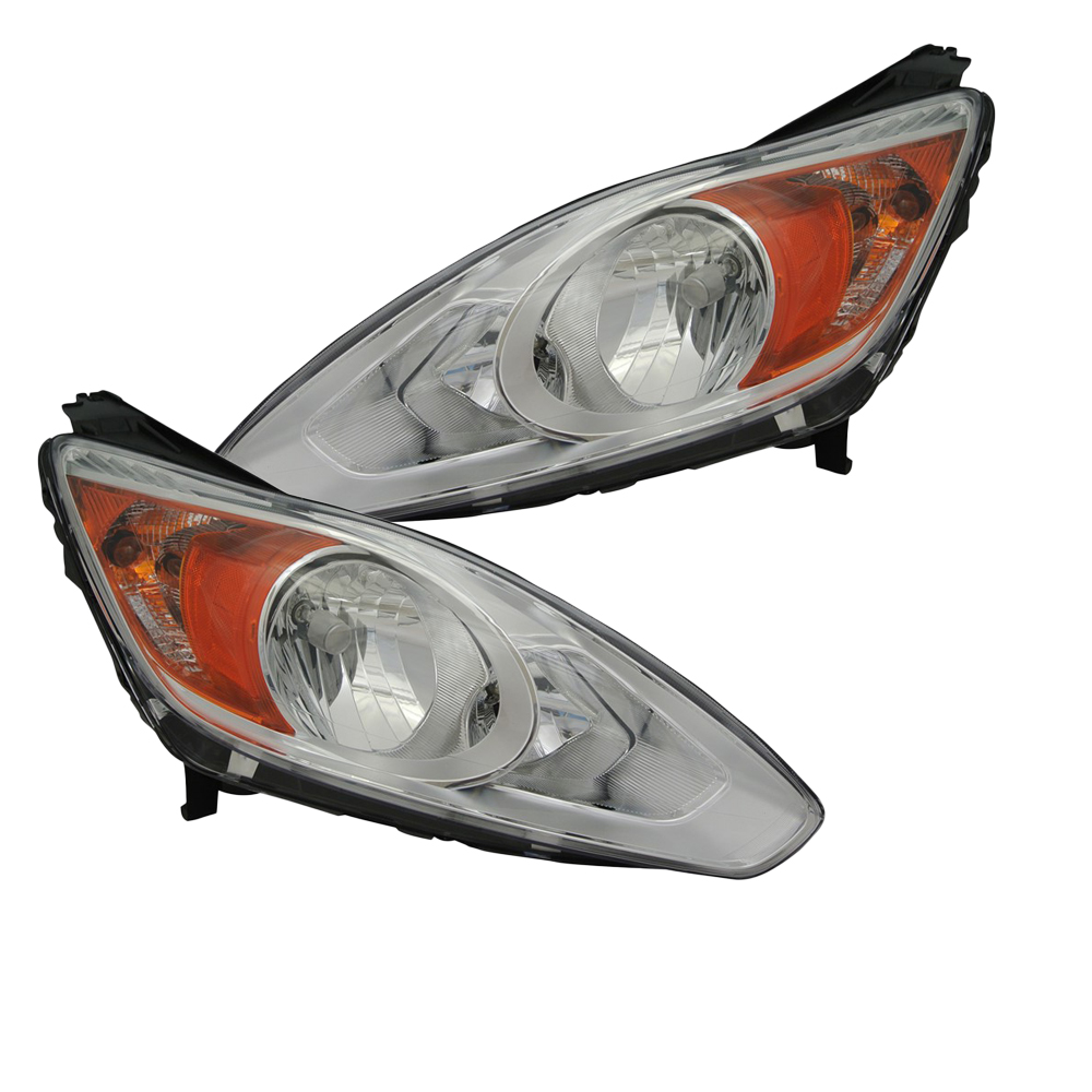 Headlight Set For 13-16 Ford C-Max