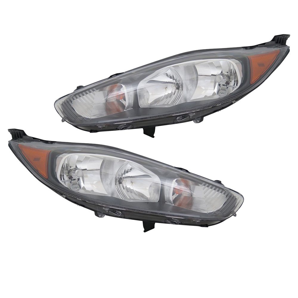 Headlight Set For 14-15 Ford Fiesta