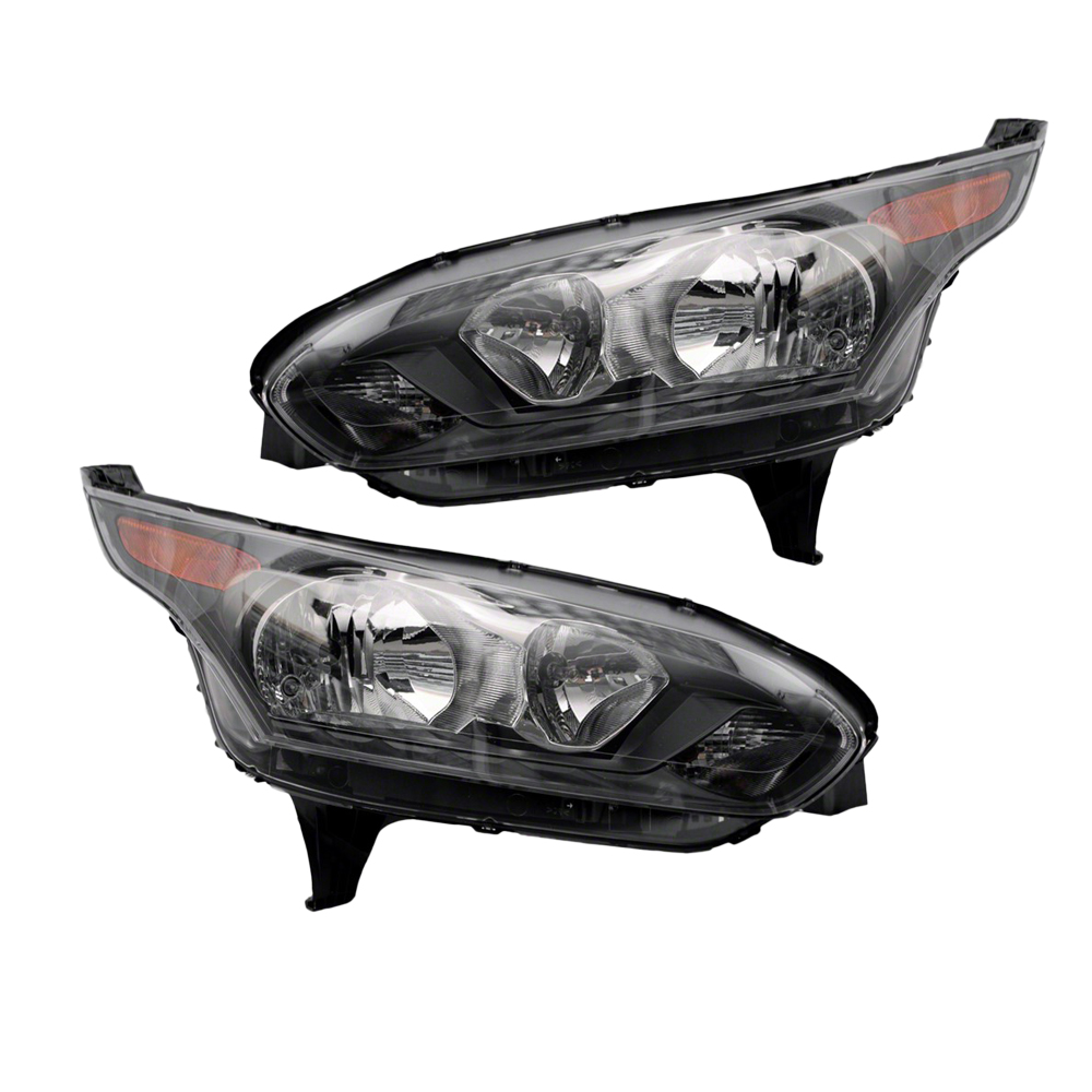 Headlight Set For 14-18 Ford Transit Connect