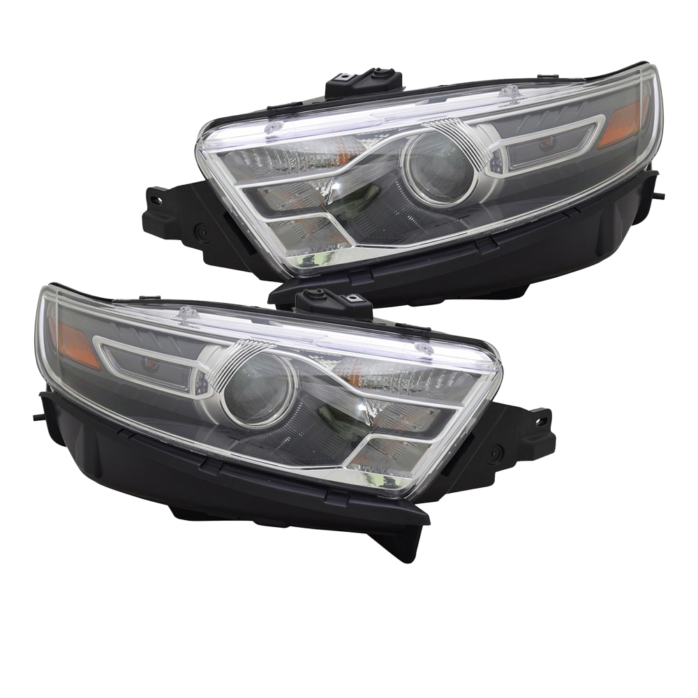 Headlight Set For 14-16 Ford Taurus