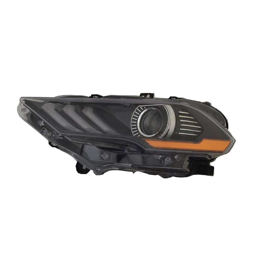 Left Driver Side Headlight For 18-23 Ford Mustang