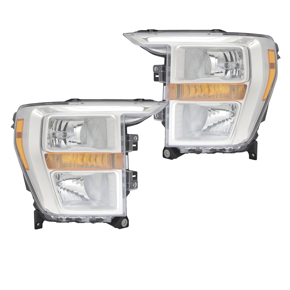 Headlight Set For 21-23 Ford F-150