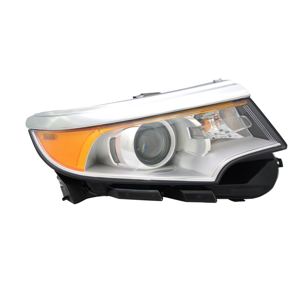 Right Passenger Side Headlight For 11-14 Ford Edge