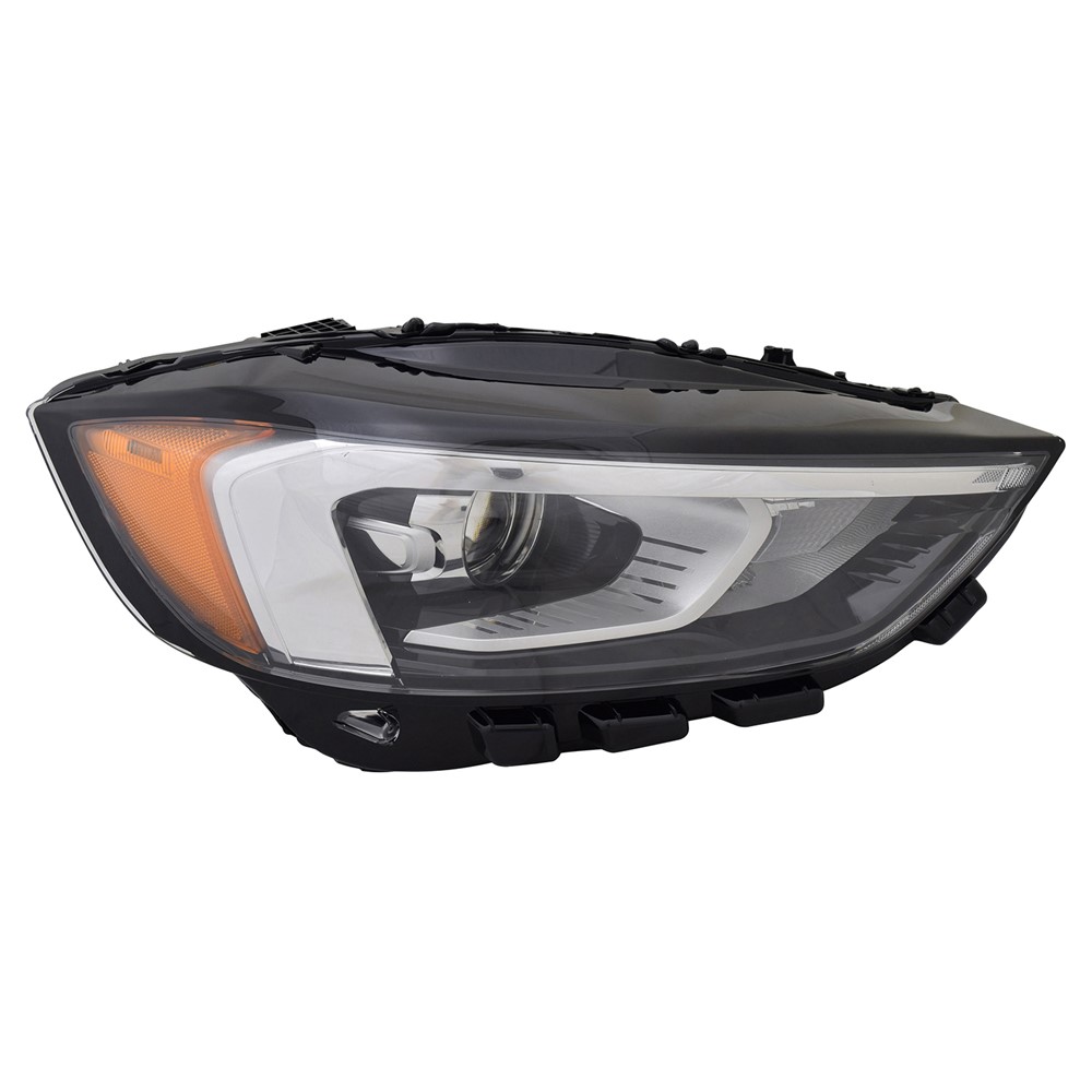 Right Passenger Side Headlight For 19-24 Ford Edge