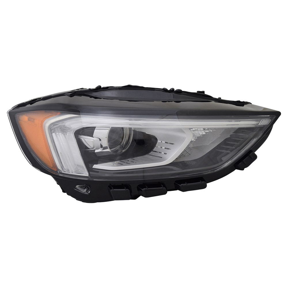 Right Passenger Side Headlight For 19-24 Ford Edge
