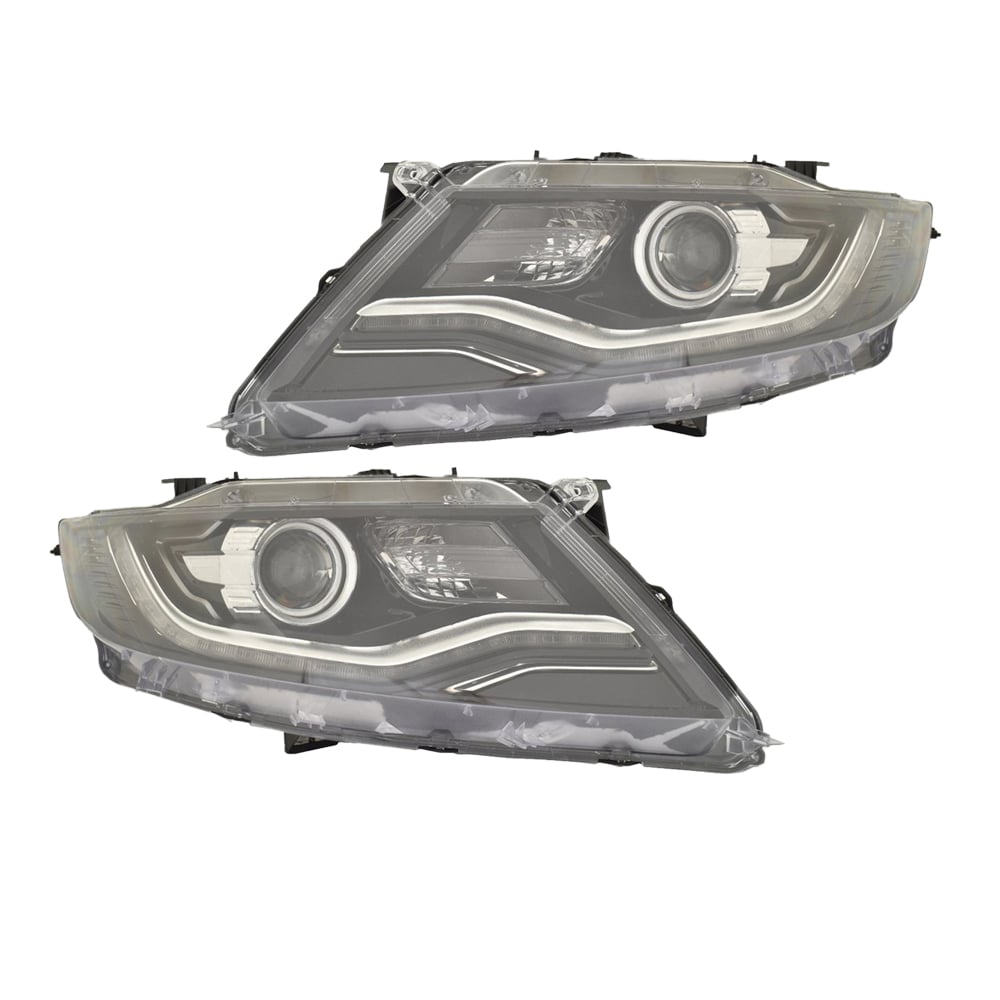 Headlight Set For 16-18 Lincoln MKX