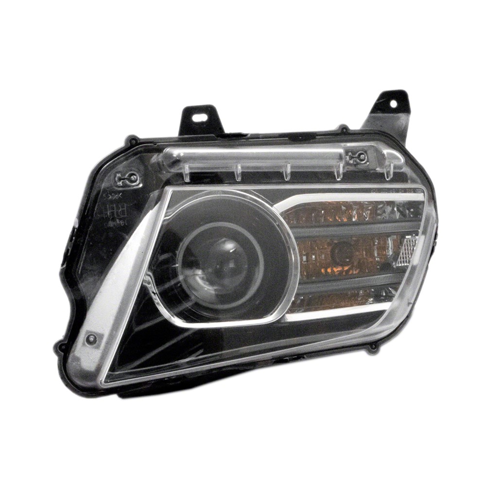 Right Passenger Side Headlight For 13-14 Ford Mustang