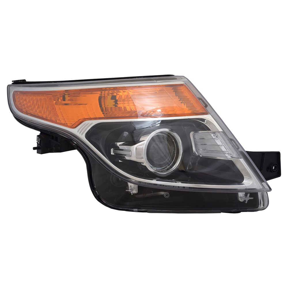 Right Passenger Side Headlight For 11-15 Ford Explorer