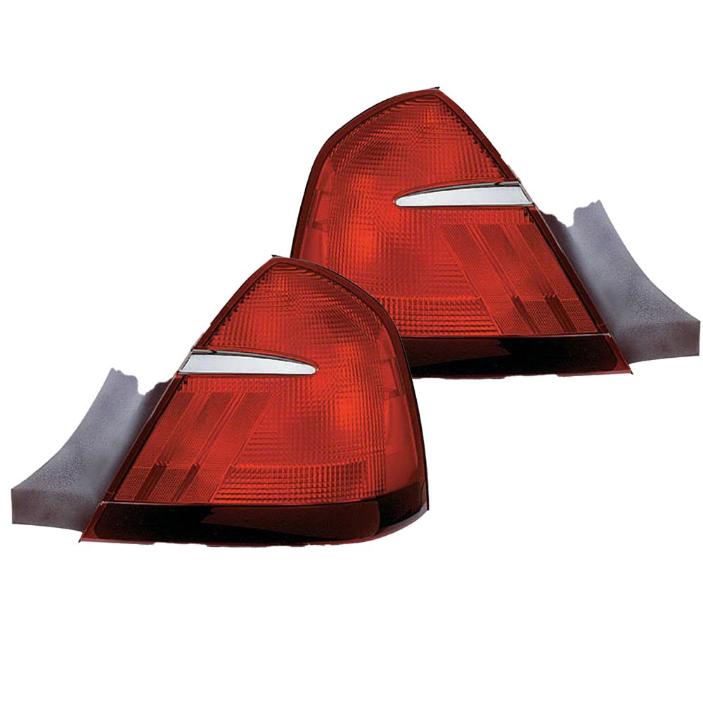 Tail Light Set For 98-02 Mercury Grand Marquis