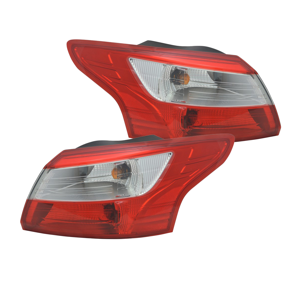 Tail Light Set For 12-14 Ford Focus