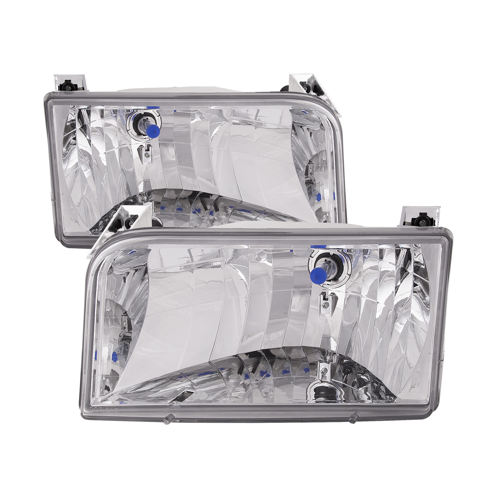 Headlight Set For 1992-1997 Ford