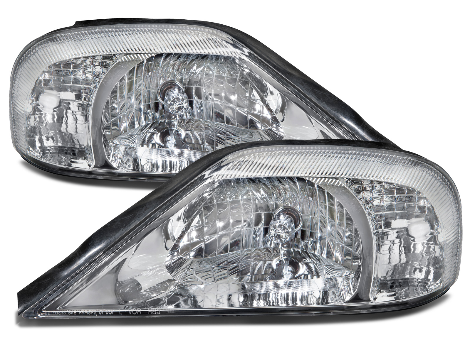 Headlight Set For 00-05 Mercury Sable