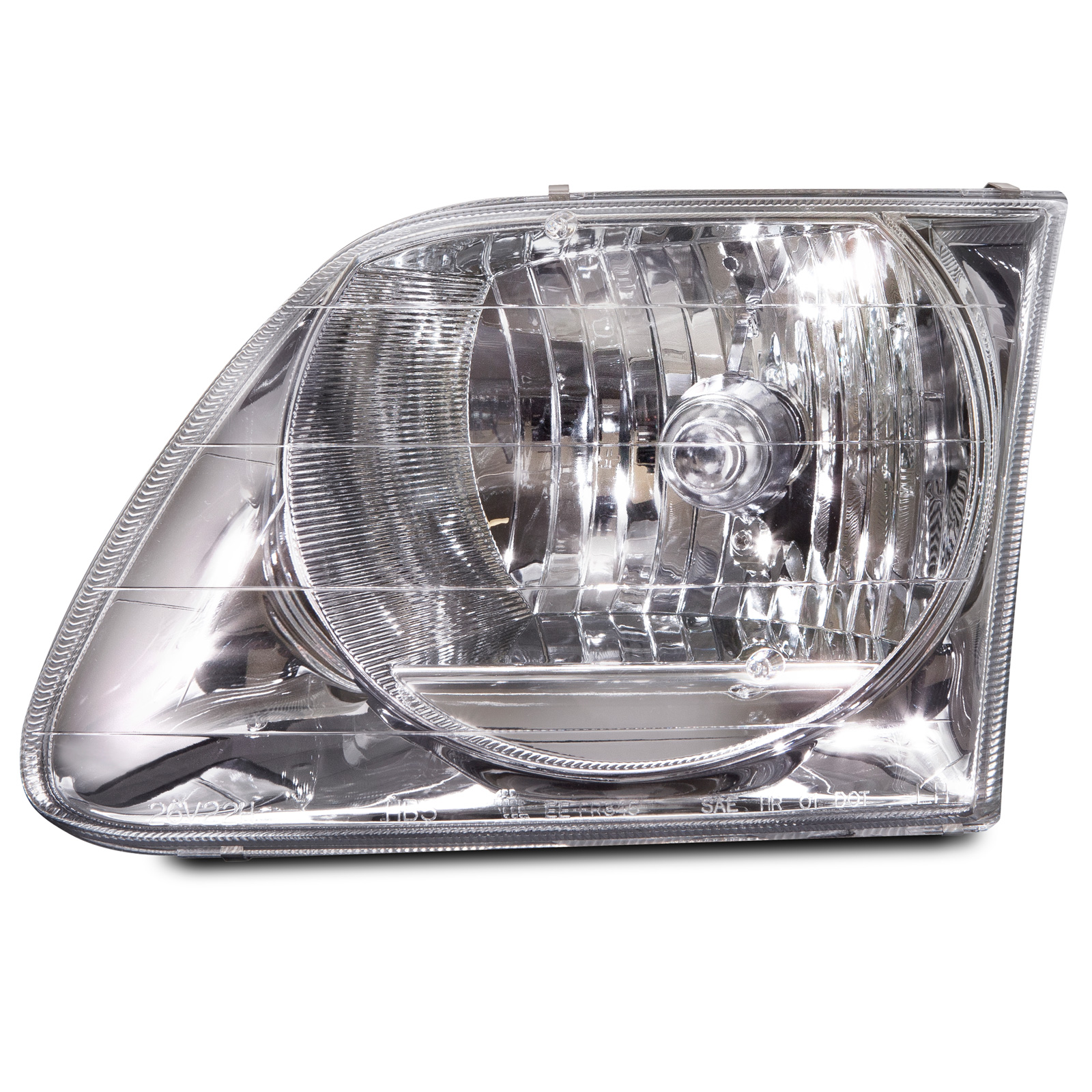 Left Driver Side Headlight For 97-02 Ford Expedition, 97-03 Ford F-150, 99 Ford F-250 Super Duty