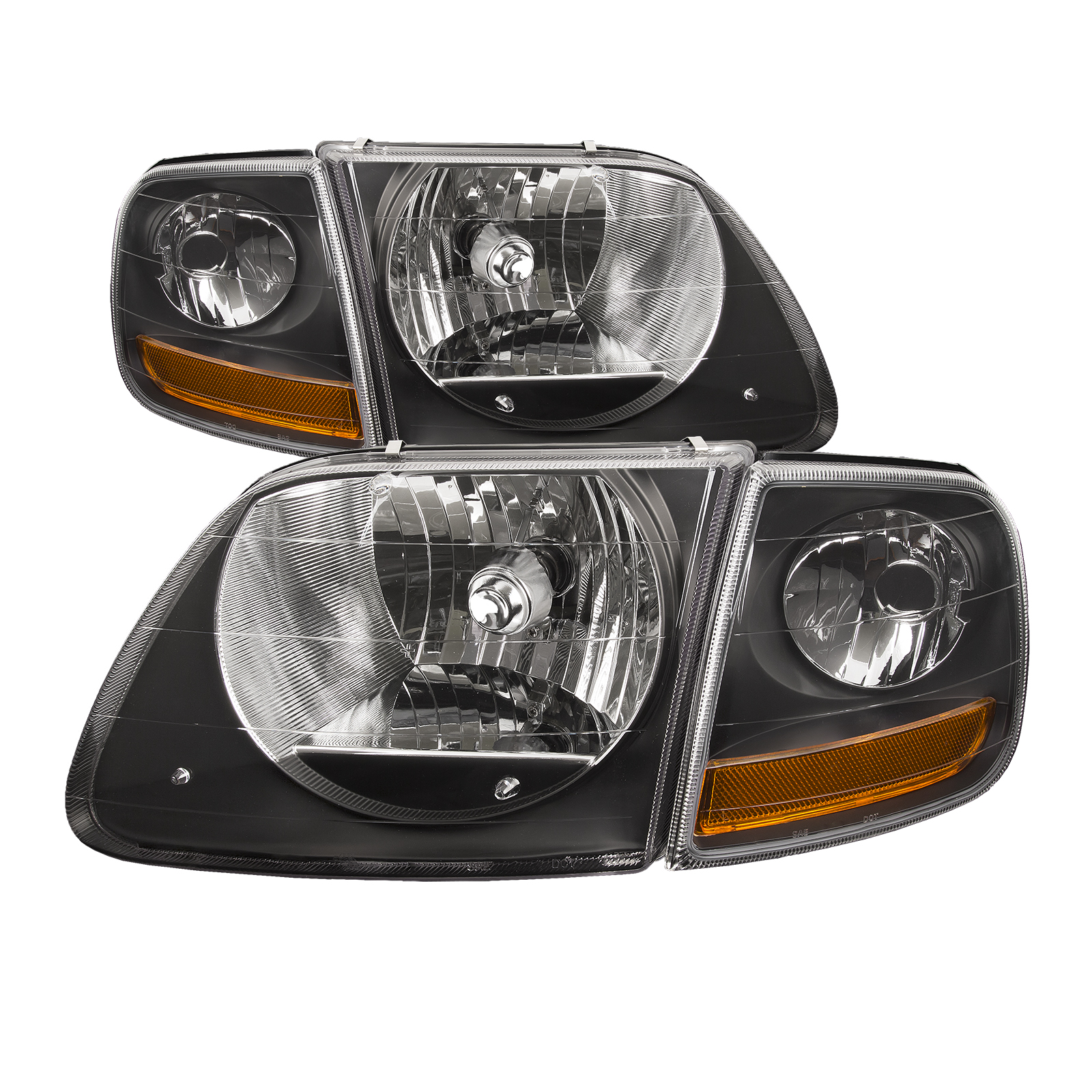 Headlight Set For 97-02 Ford Expedition, 97-03 Ford F-150