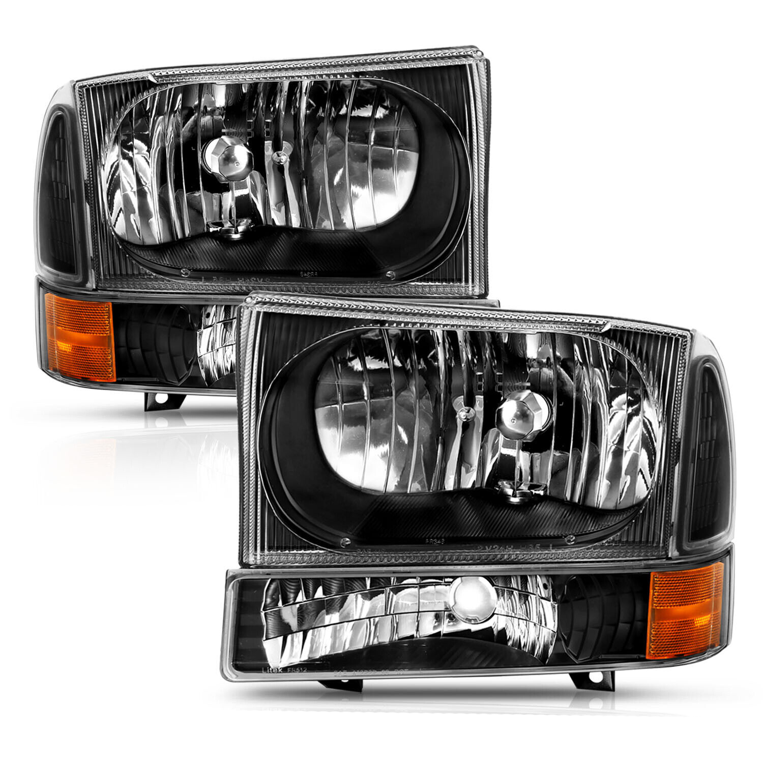 Headlight Set For 2000-2005 Ford