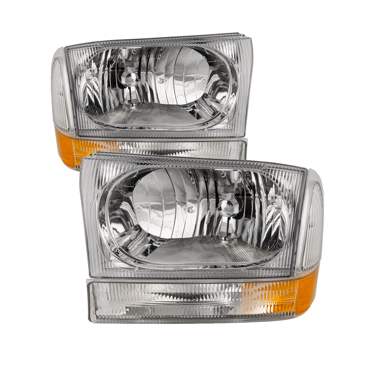 Headlight Set For 1999-2004 Ford