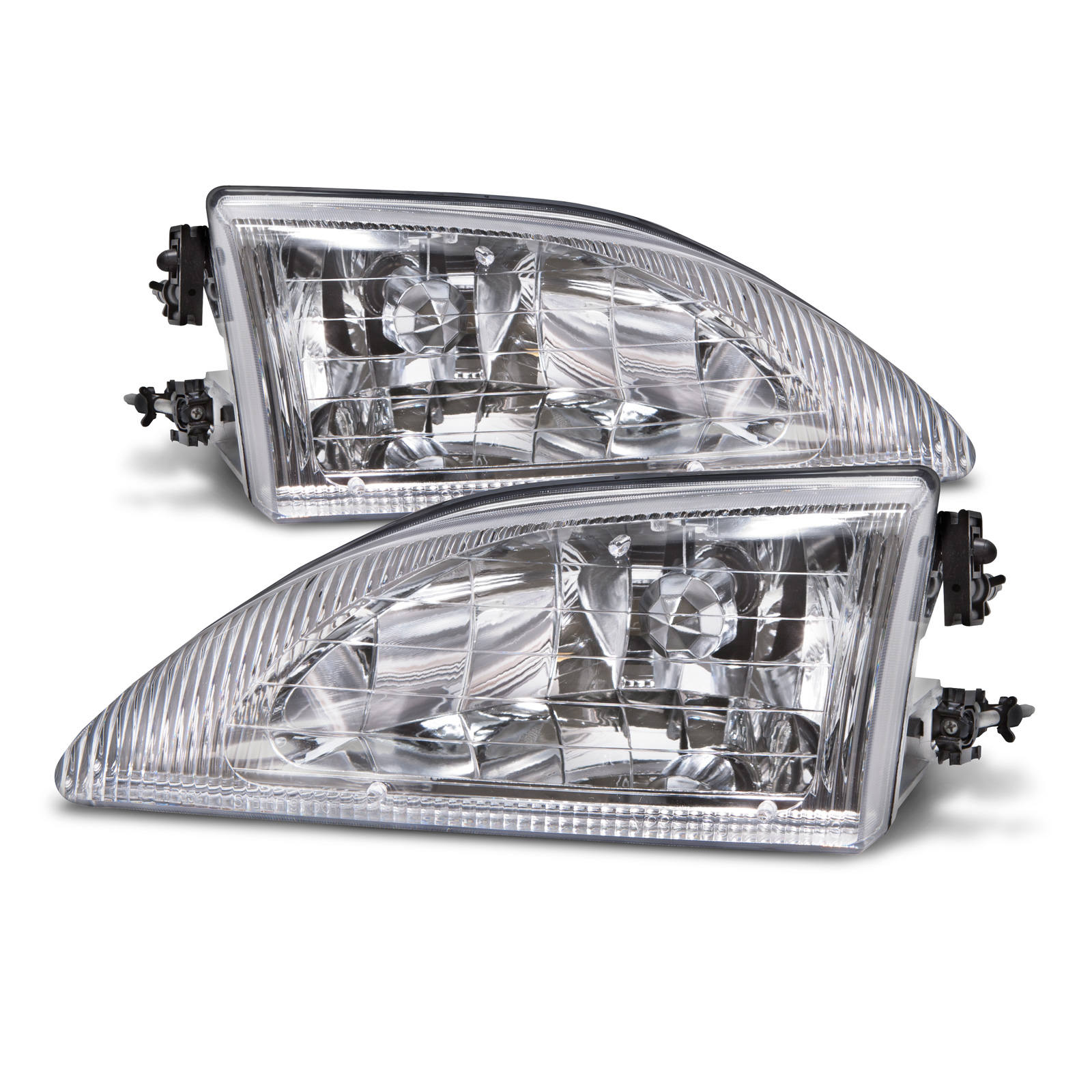 Headlight Set For 94-98 Ford Mustang