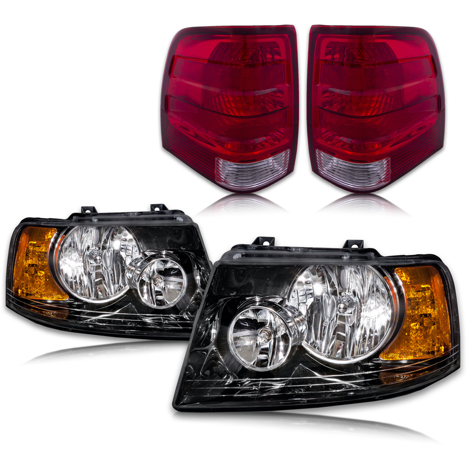 Headlight Set For 03-06 Ford Expedition