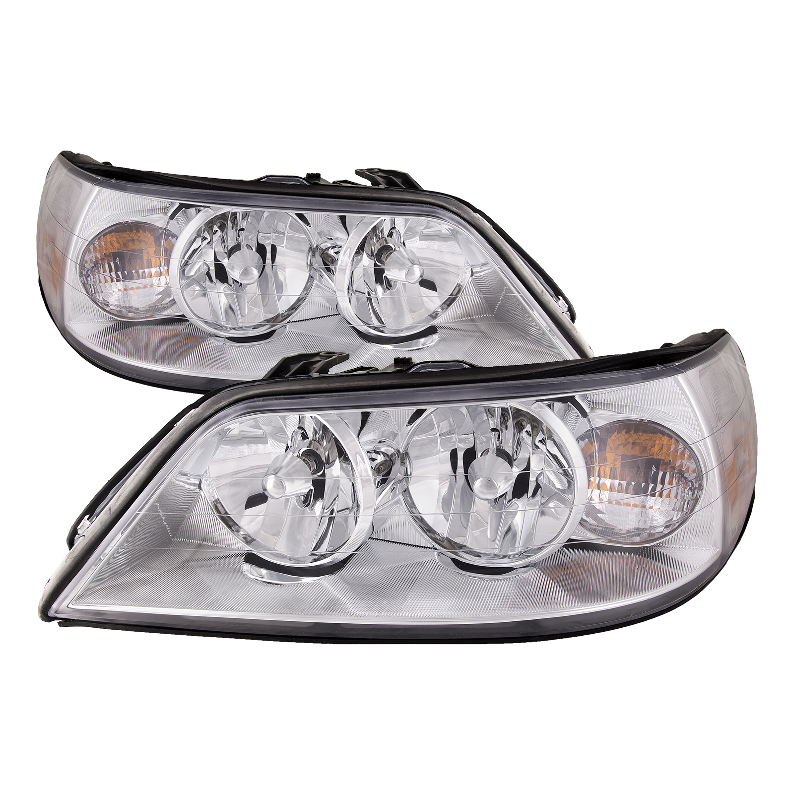 Headlight Set For 03-04 Lincoln Town Car