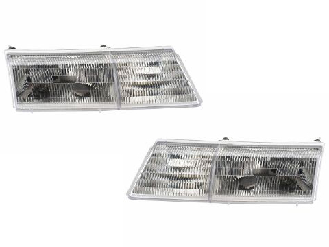 Headlight Set For 91-95 Mercury Cougar