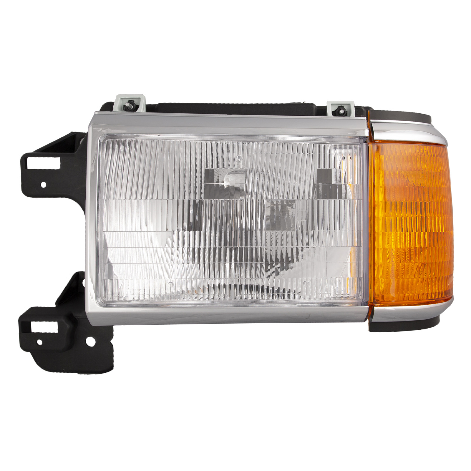 Left Driver Side Headlight For 87-91 Ford Bronco, 87-91 Ford F-150