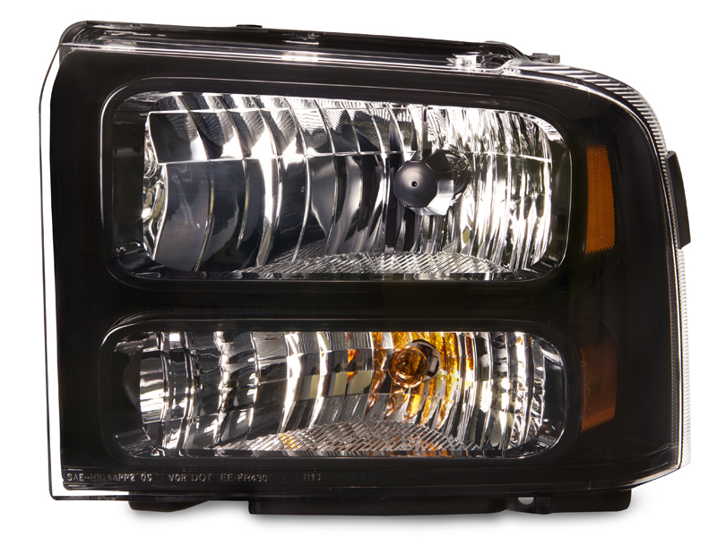 Left Driver Side Headlight For 05-07 Ford F-250 Super Duty, 05-07 Ford F-350 Super Duty, 05-07 Ford F-450 Super Duty, 05-07 Ford F-550 Super Duty