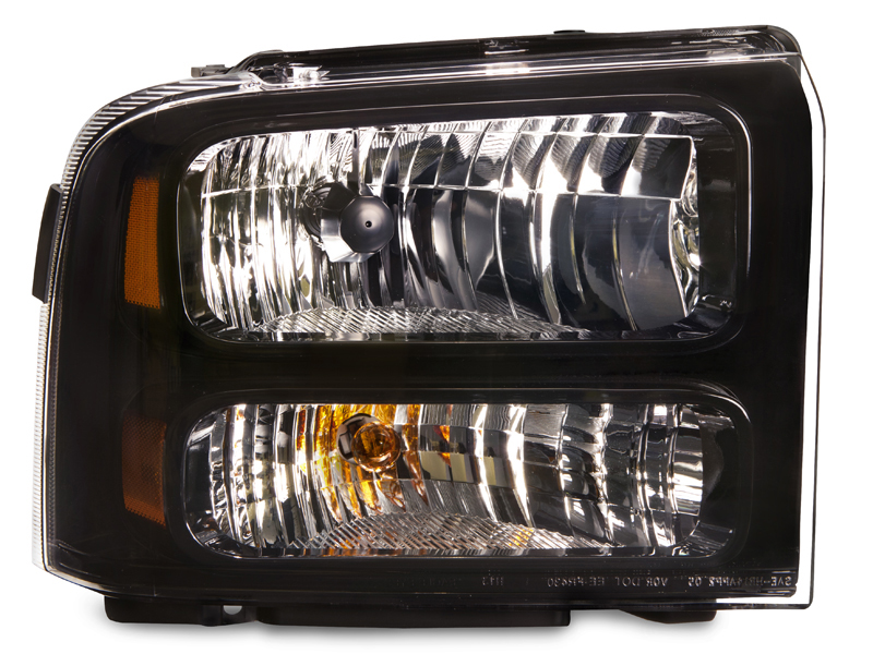 Right Passenger Side Headlight For 05-07 Ford F-250 Super Duty, 05-07 Ford F-350 Super Duty, 05-07 Ford F-450 Super Duty, 05-07 Ford F-550 Super Duty