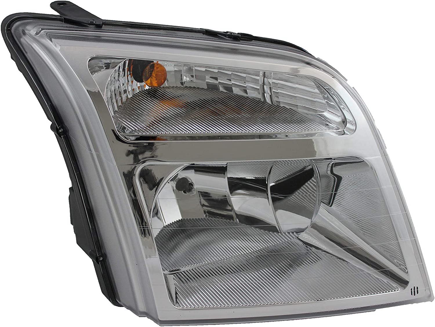 Right Passenger Side Headlight For 10-13 Ford Transit Connect; CAPA Certified