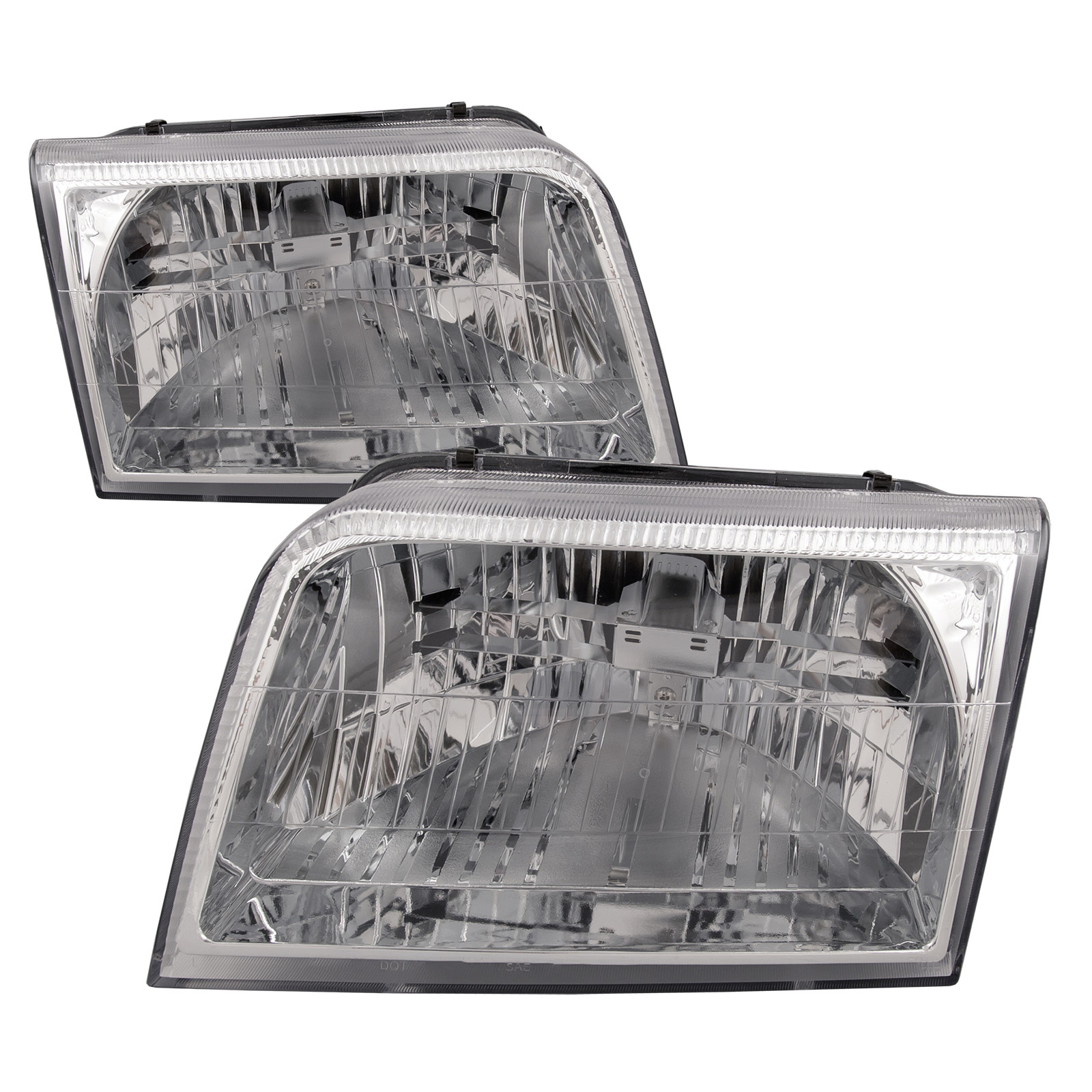 Headlight Set For 06-11 Mercury Grand Marquis