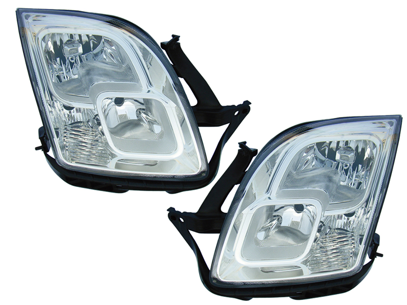 Headlight Set For 06-09 Ford Fusion