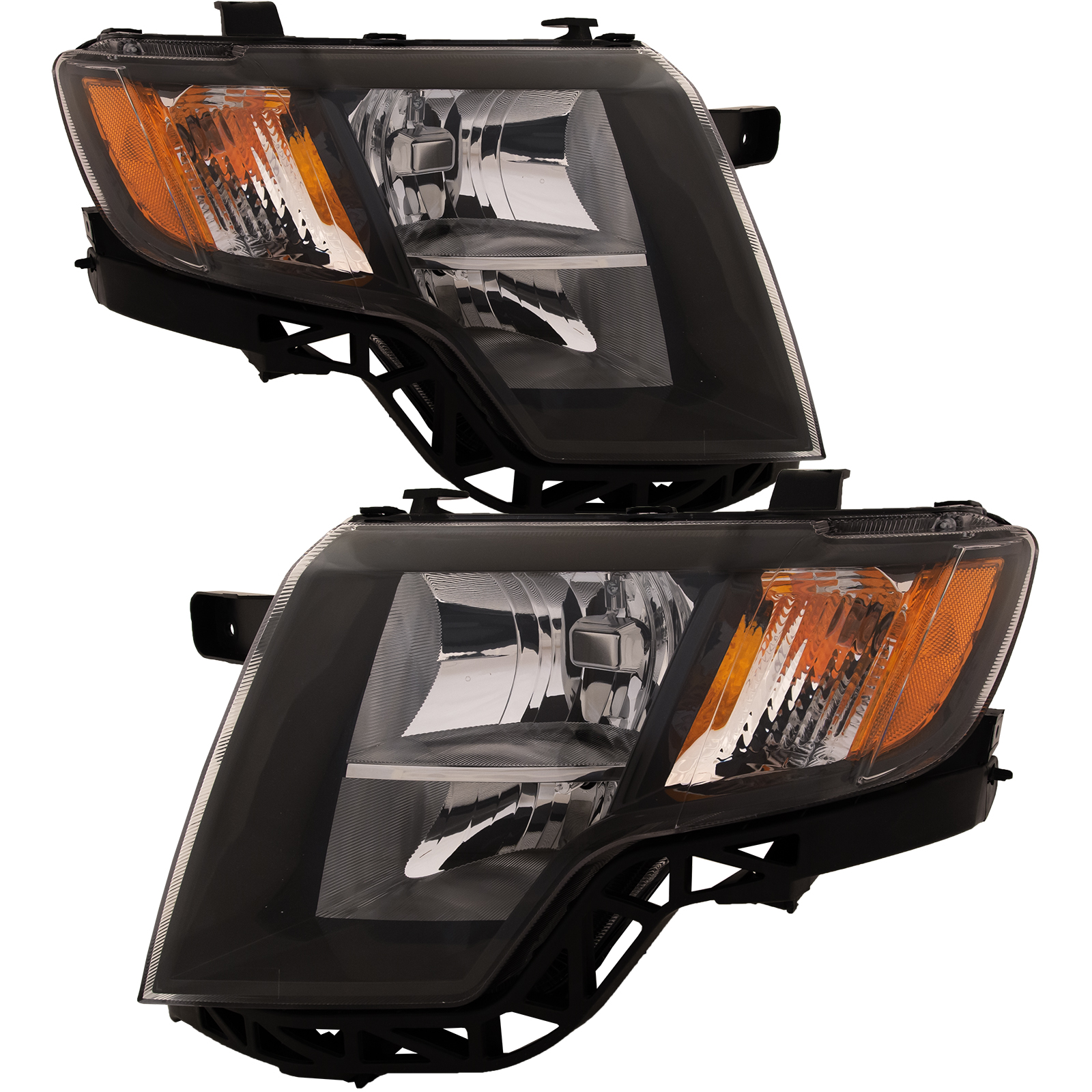 Headlight Set For 09-10 Ford Edge