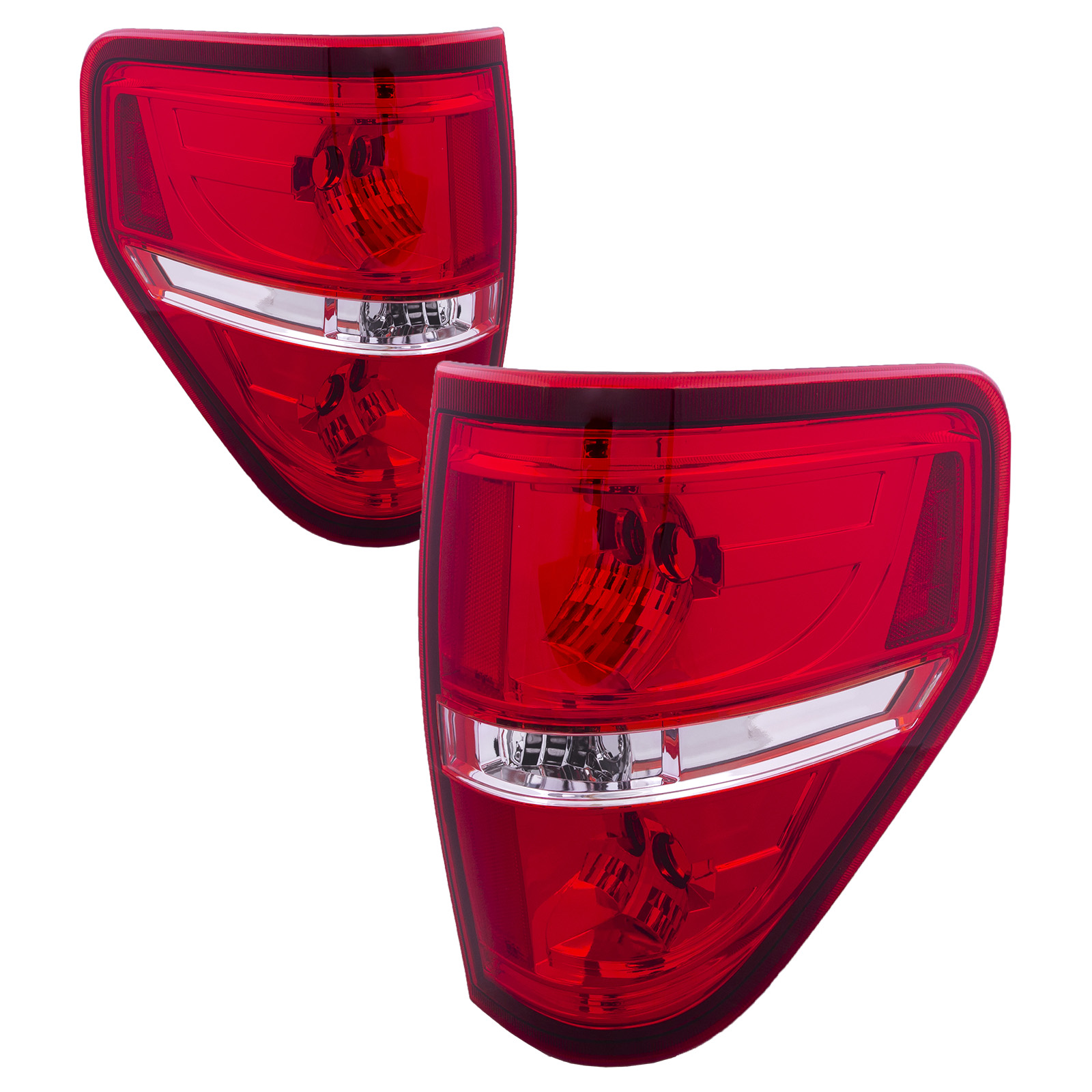 Tail Light Set For 09-14 Ford F-150