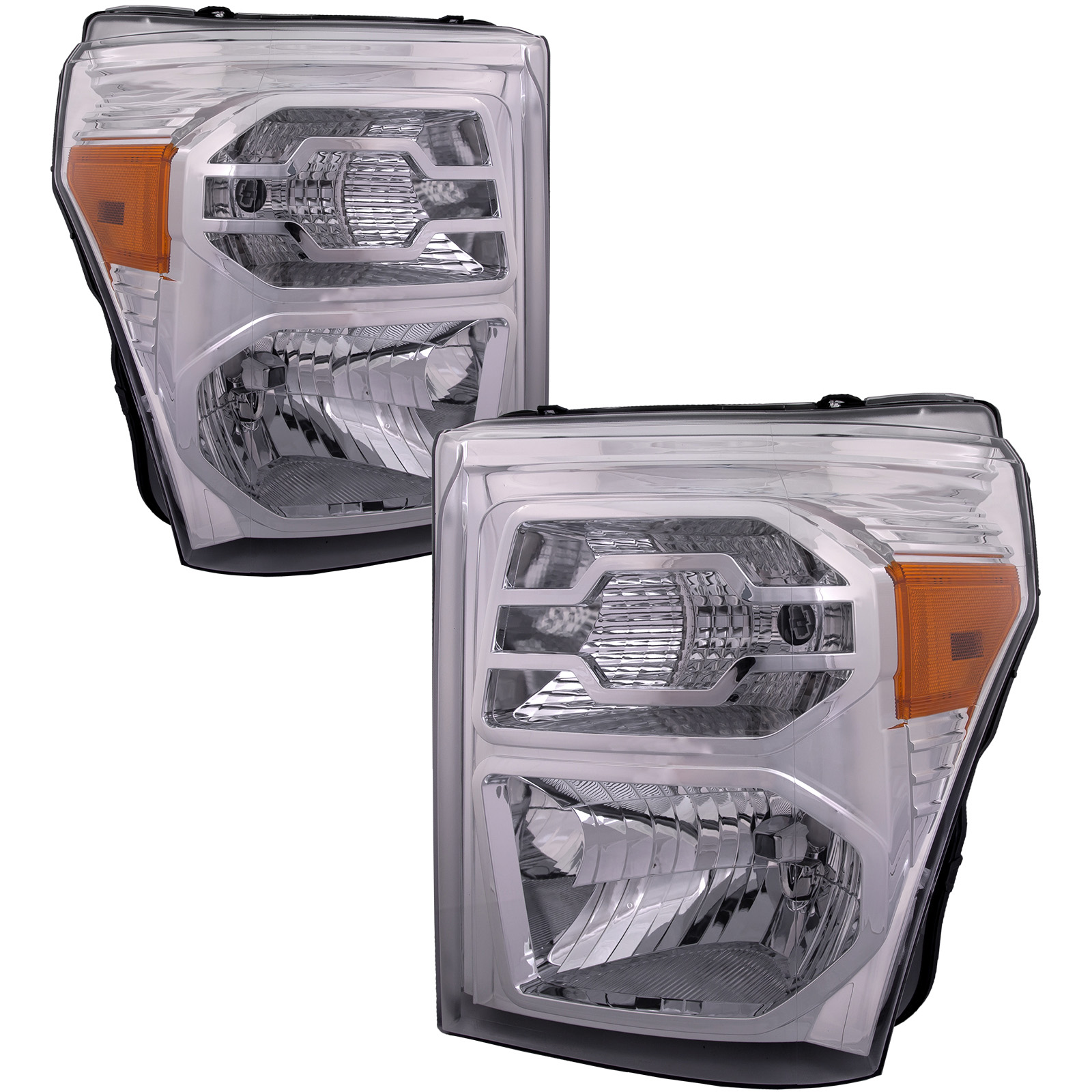 Headlight Set For 11-16 Ford F-250 Super Duty, 11-16 Ford F-350 Super Duty
