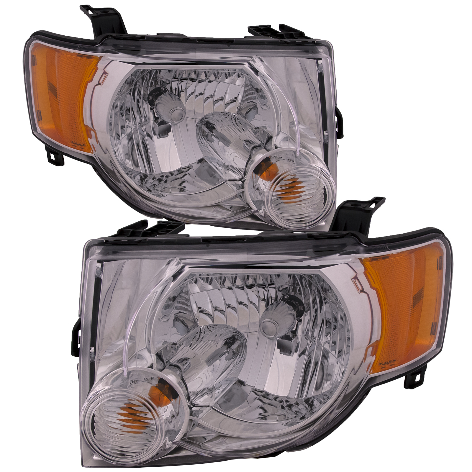 Headlight Set For 08-12 Ford Escape