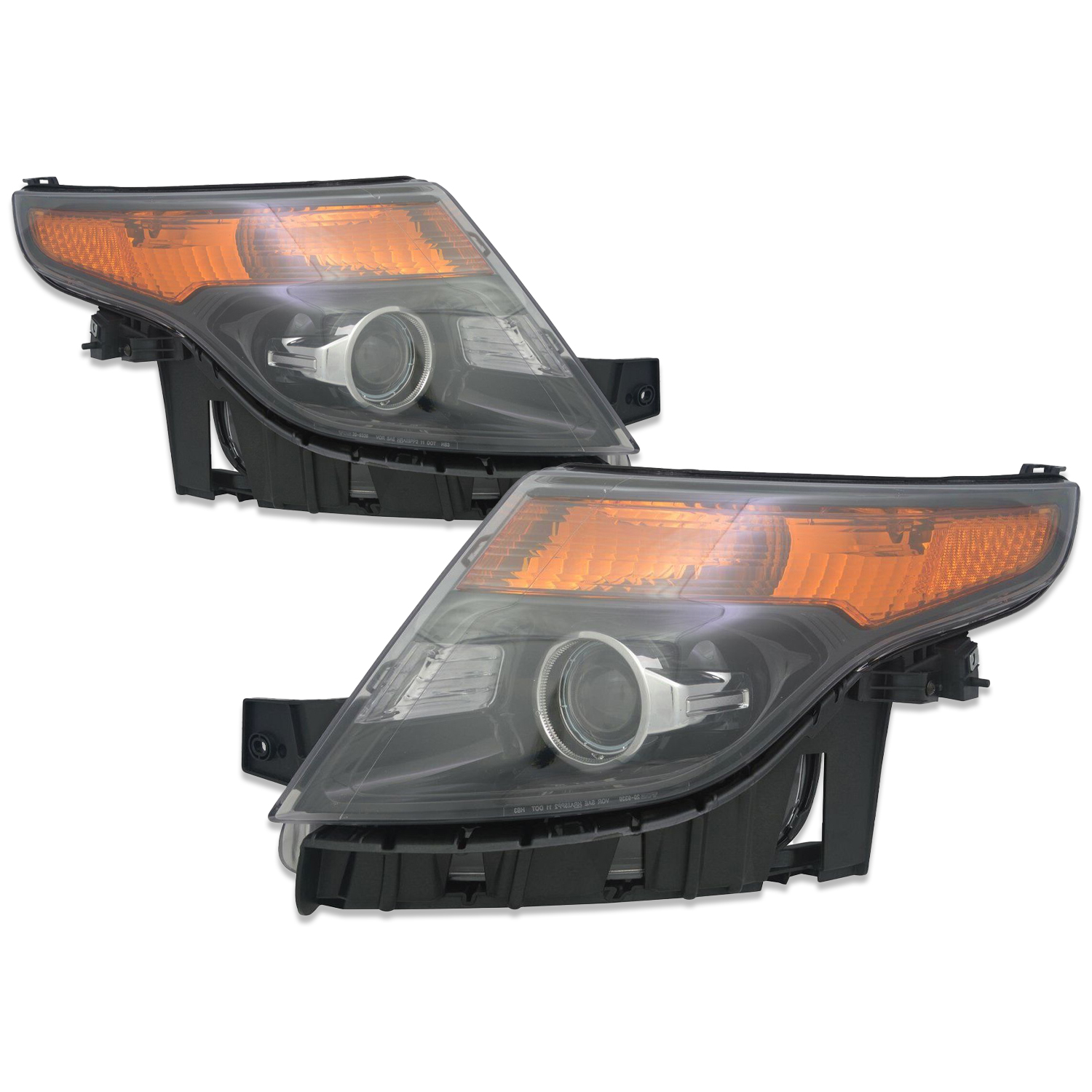 Headlight Set For 13-15 Ford Explorer