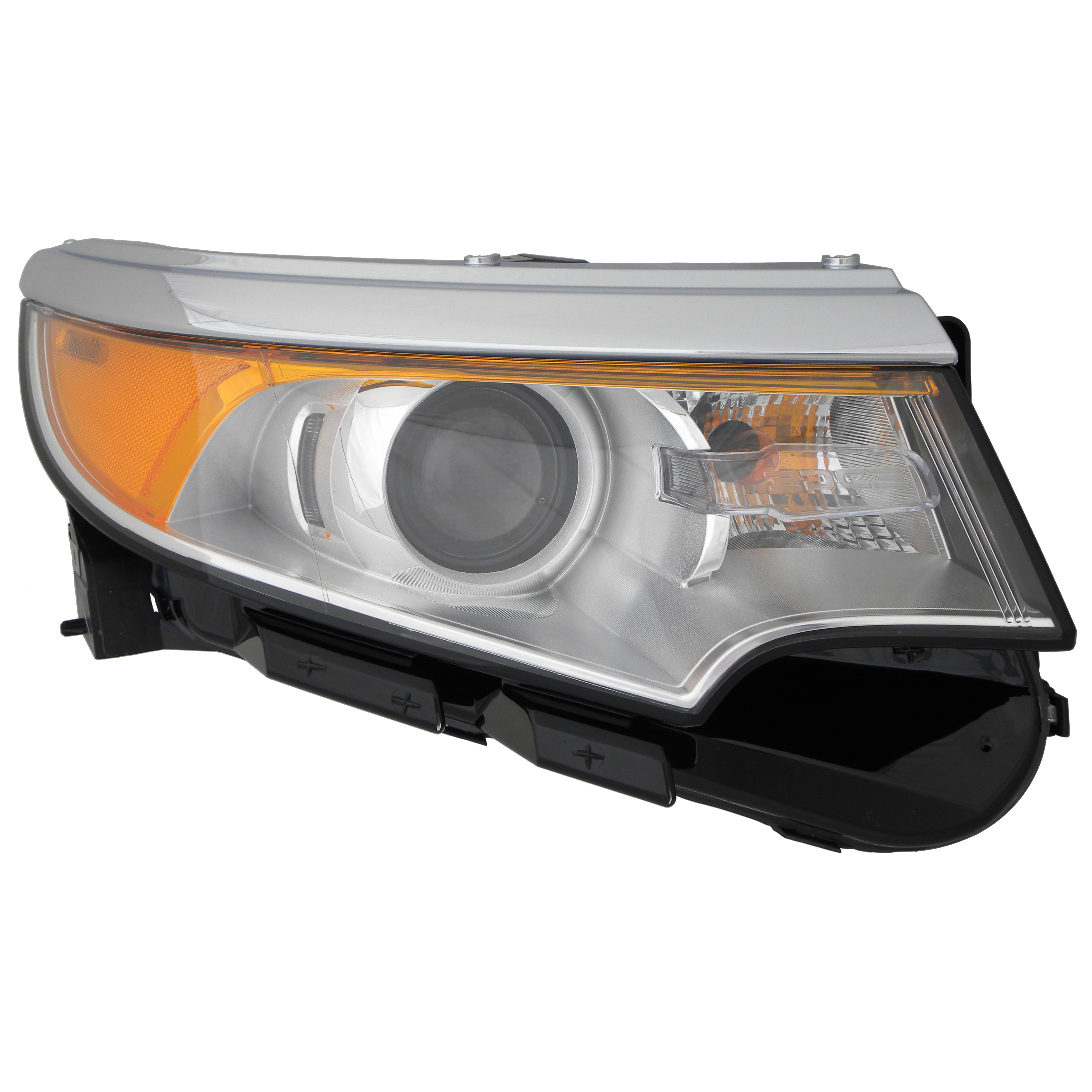 Right Passenger Side Headlight For 11-14 Ford Edge