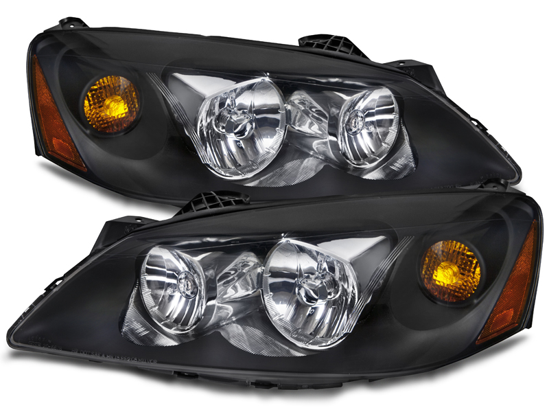 Headlight Set For 05-10 Pontiac G6