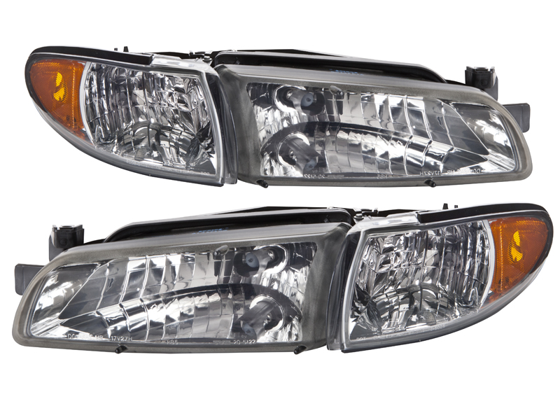 Headlight Set For 97-03 Pontiac Grand Prix