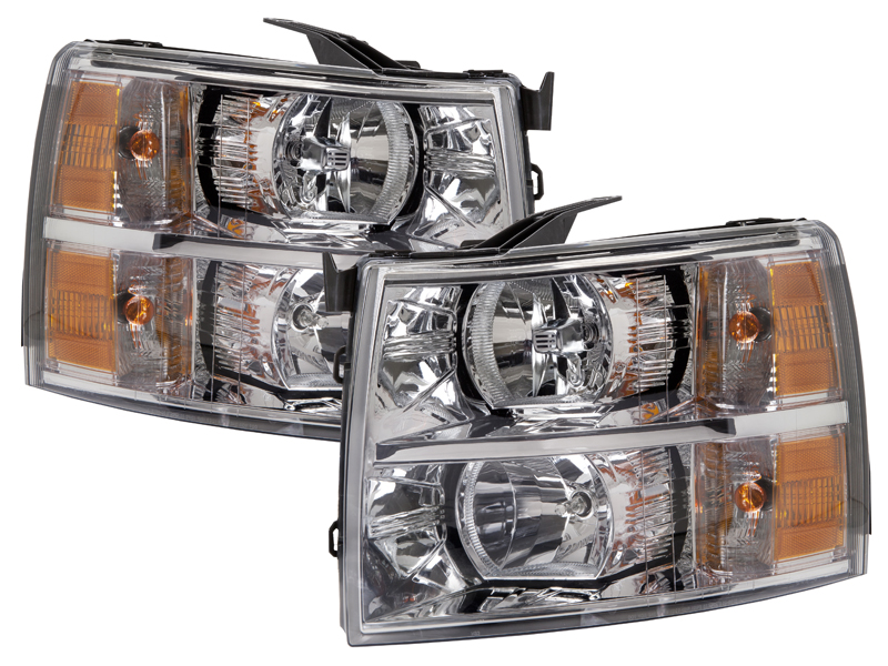 Headlight Set For 2007-2014 Chevrolet