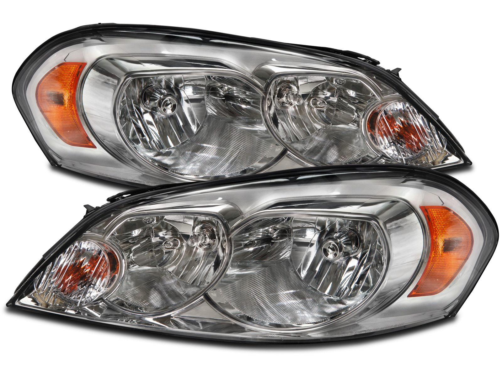 Headlight Set For 06-13 Chevrolet Impala, 14-16 Chevrolet Impala Limited, 06-07 Chevrolet Monte Carlo