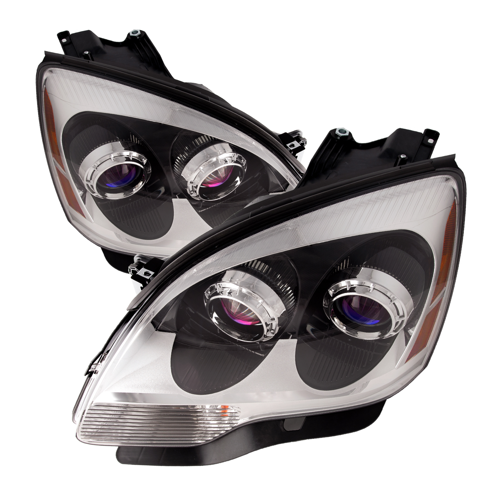 Headlight Set For 08-12 GMC Acadia
