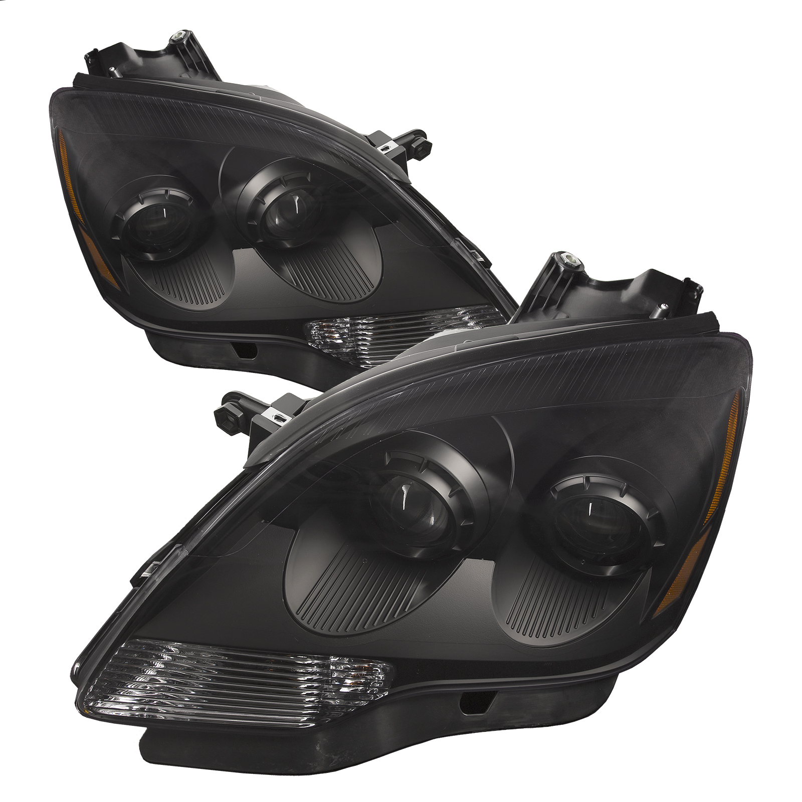 Headlight Set For 07-12 GMC Acadia