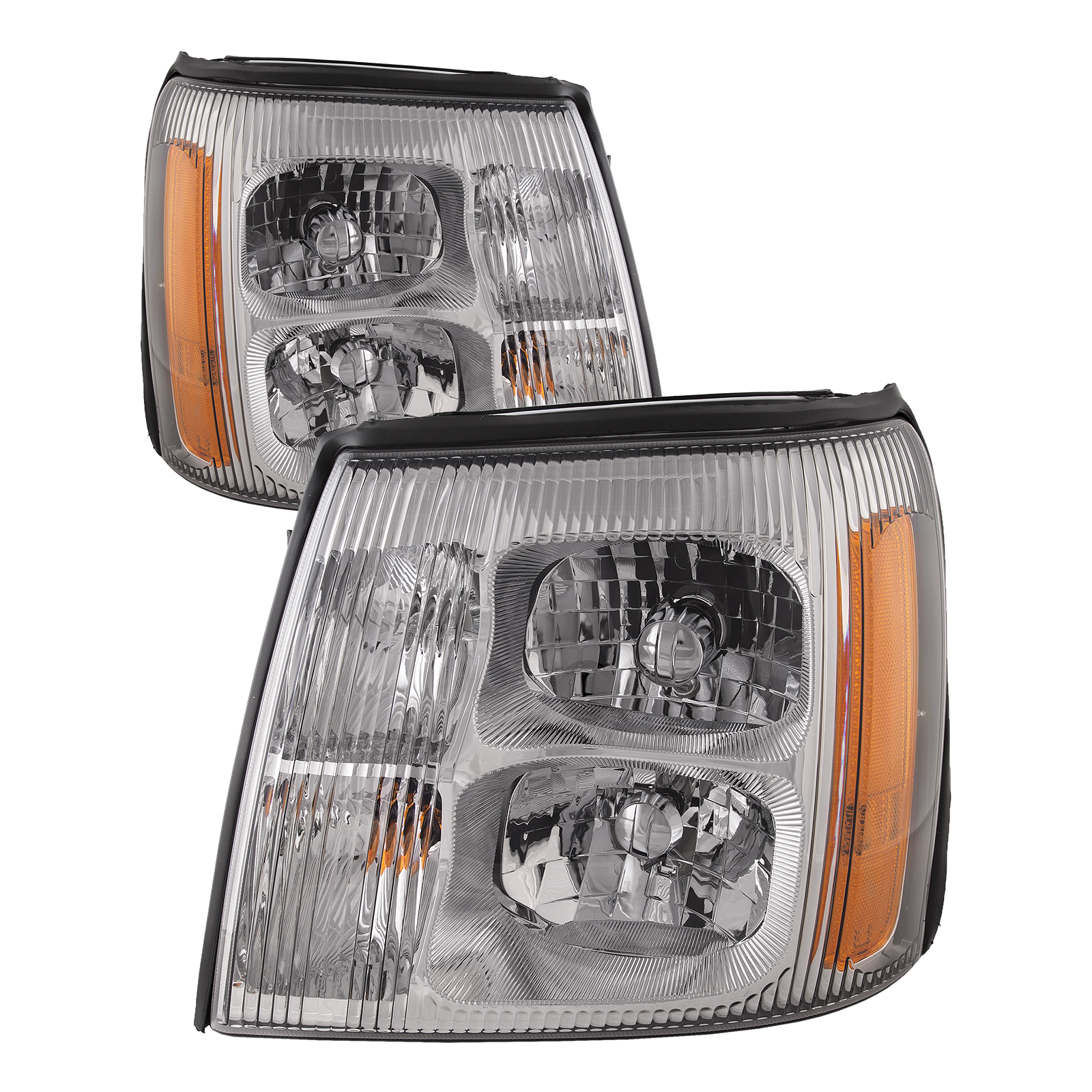 Headlight Set For 03-06 Cadillac Escalade