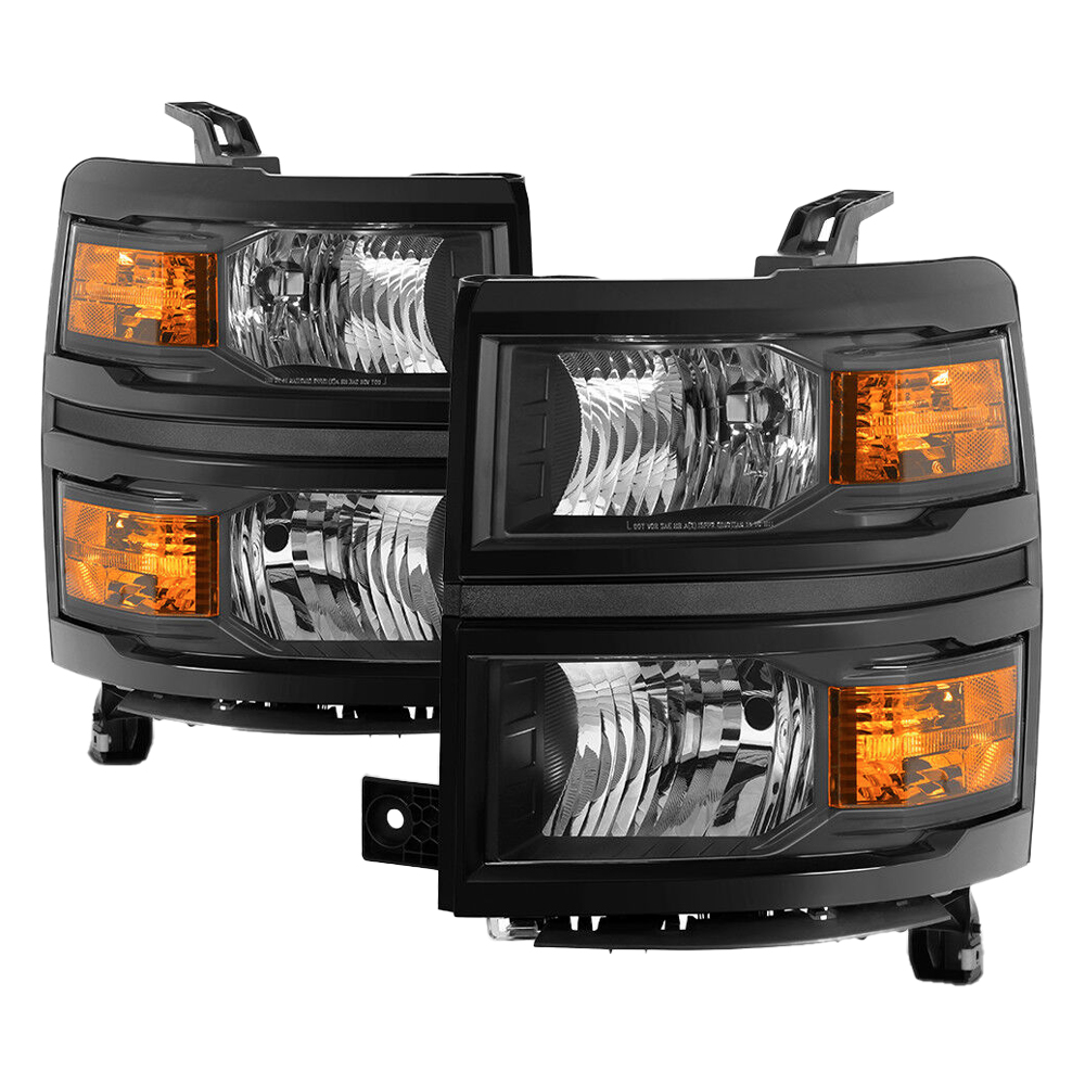 Headlight Set For 14-15 Chevrolet Silverado 1500