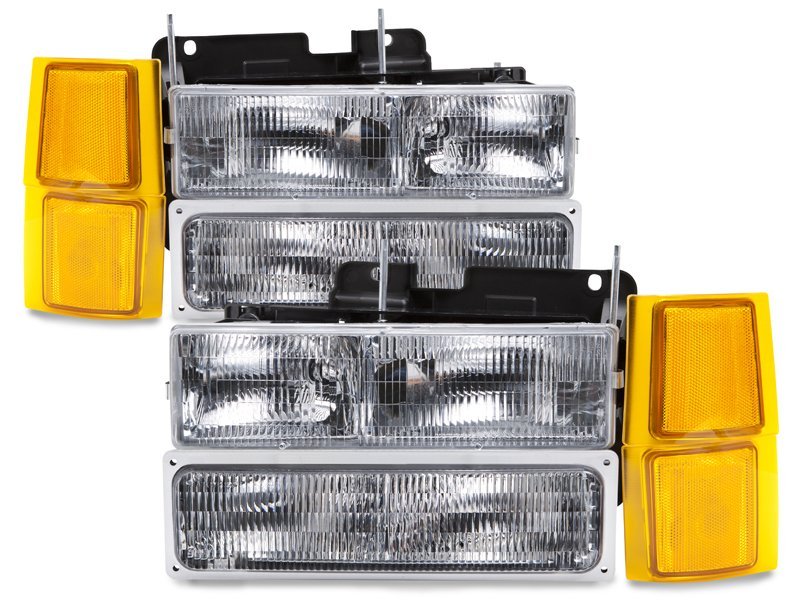 Headlight Set For 1994-2000 Chevrolet