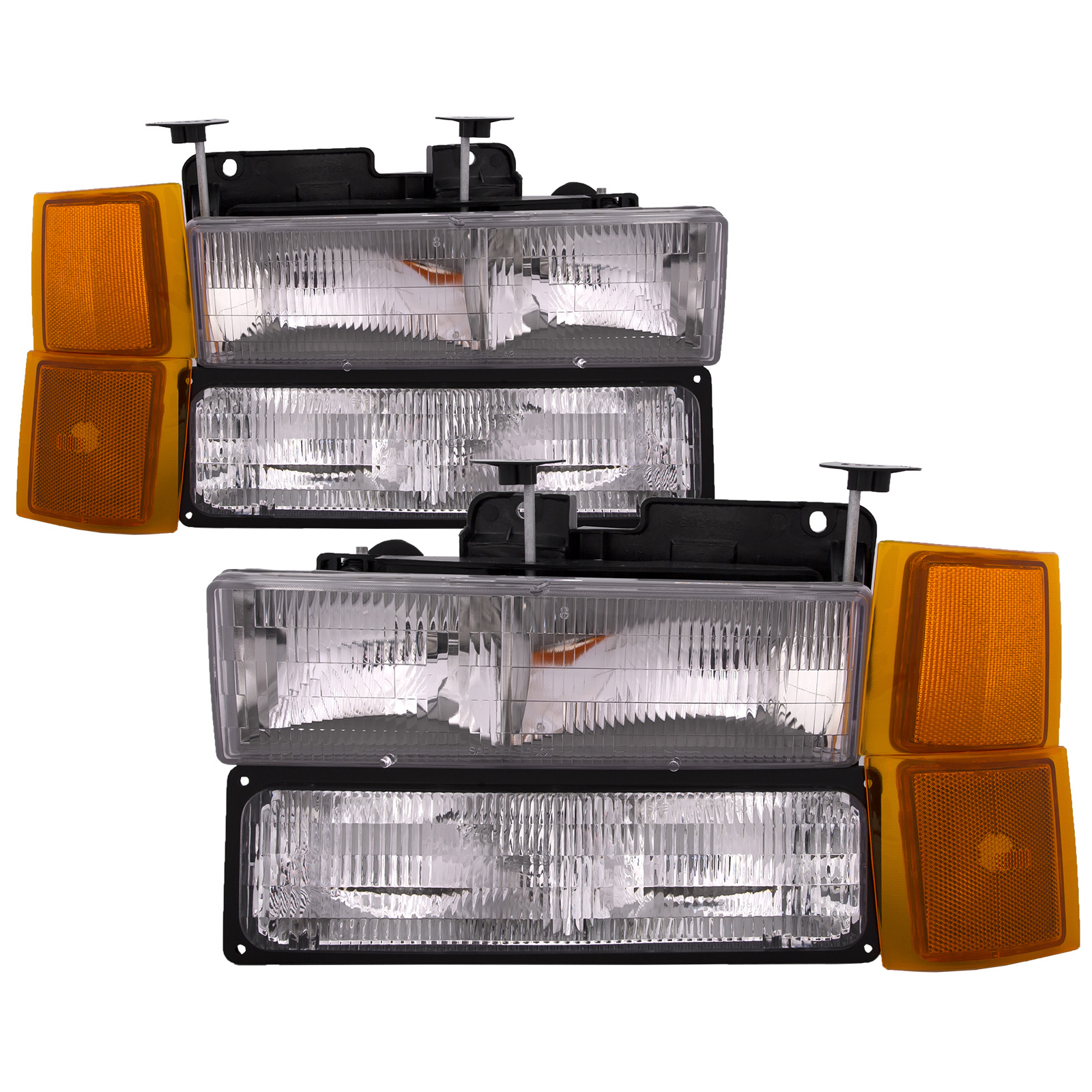 Headlight Set For 1994-2002 GMC