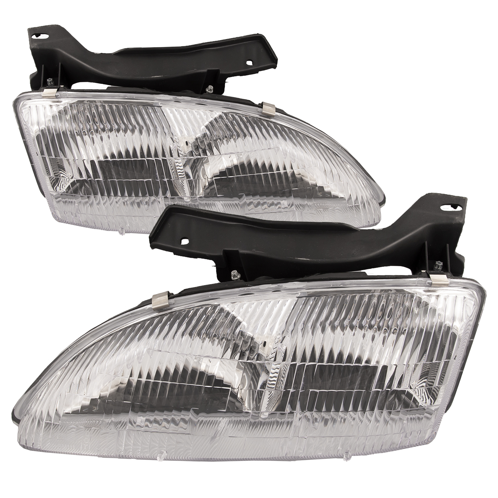Headlight Set For 95-99 Chevrolet Cavalier