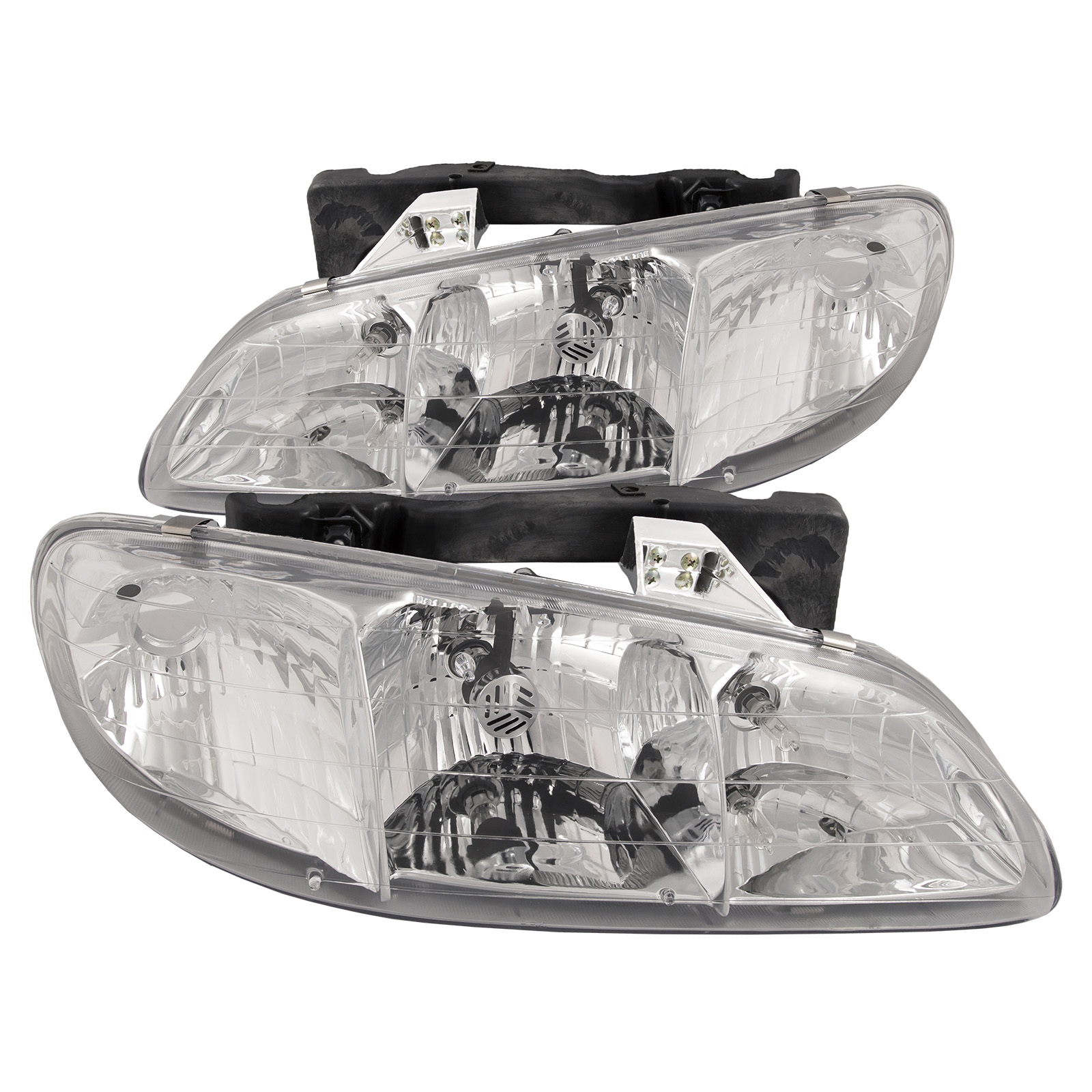 Headlight Set For 96-98 Pontiac Grand Am